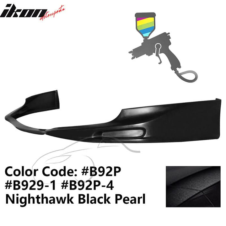 2009-2010 Acura TSX CU1 JDM Style Front Bumper Lip PU Painted