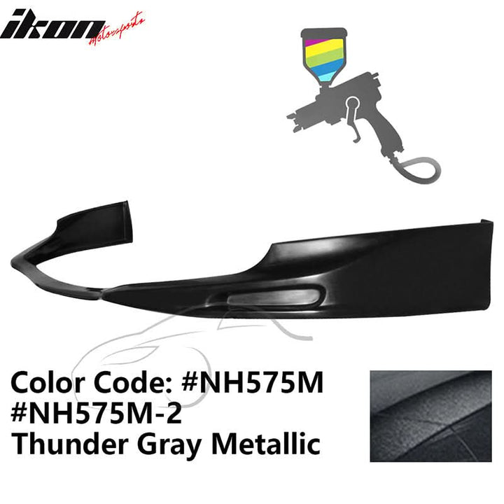 2009-2010 Acura TSX CU1 JDM Style Front Bumper Lip PU Painted