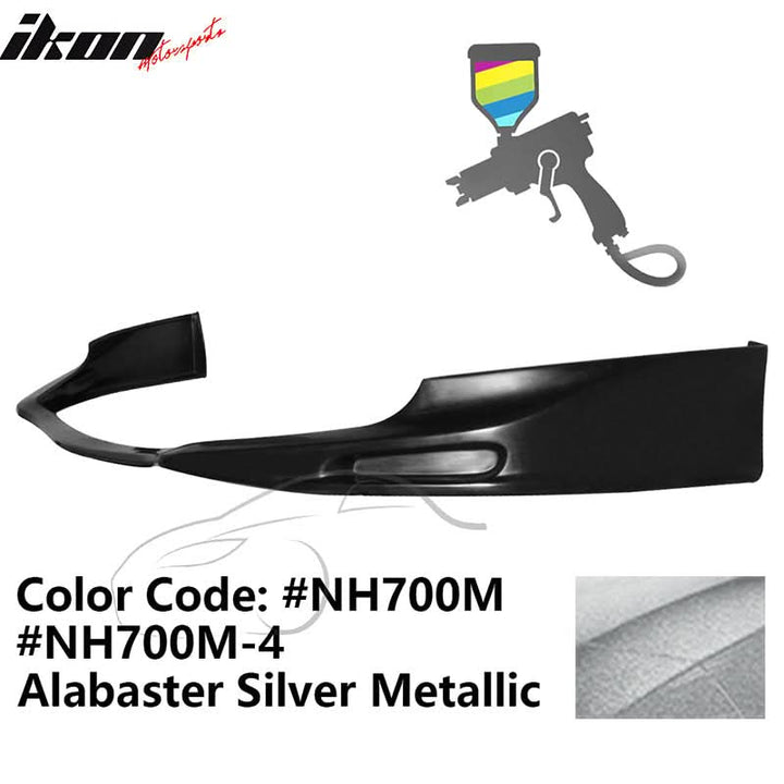 2009-2010 Acura TSX CU1 JDM Style Front Bumper Lip PU Painted