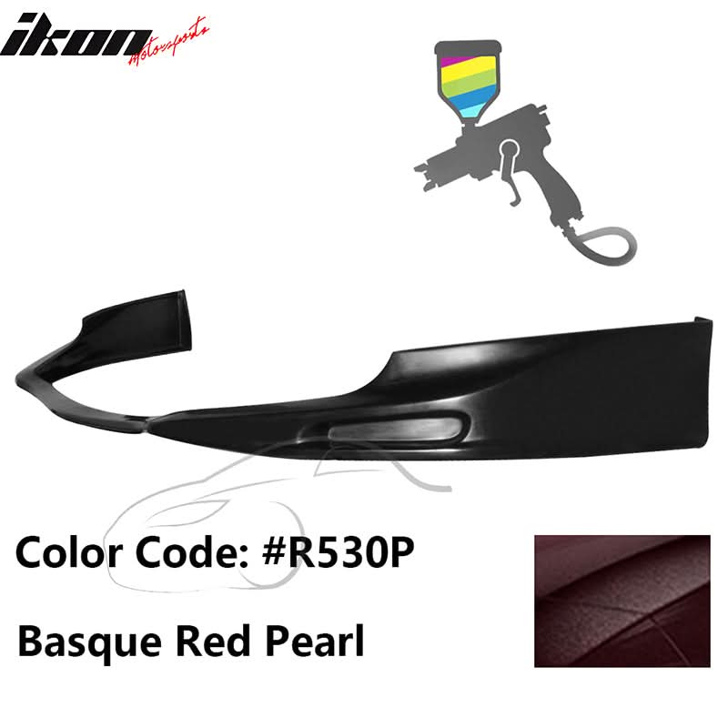 2009-2010 Acura TSX CU1 JDM Style Front Bumper Lip PU Painted