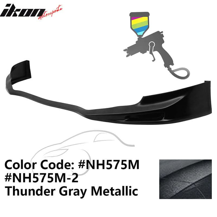 2011-2014 Acura TSX Painted Front Bumper Lip Spoiler PU