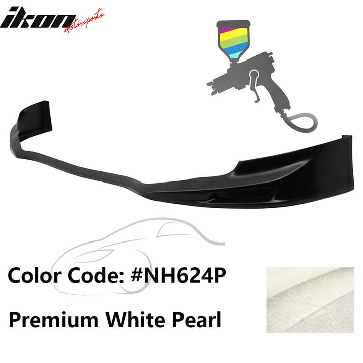 2011-2014 Acura TSX Painted Front Bumper Lip Spoiler PU