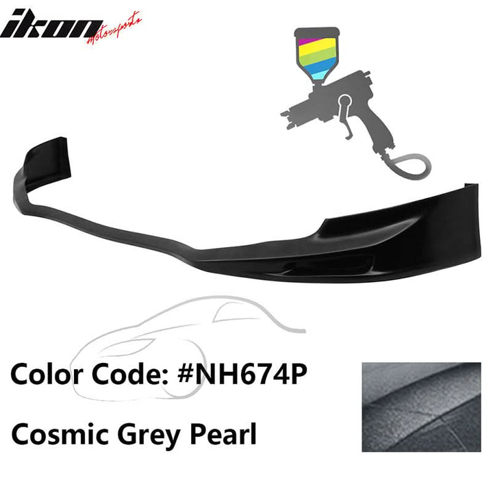 2011-2014 Acura TSX Painted Front Bumper Lip Spoiler PU