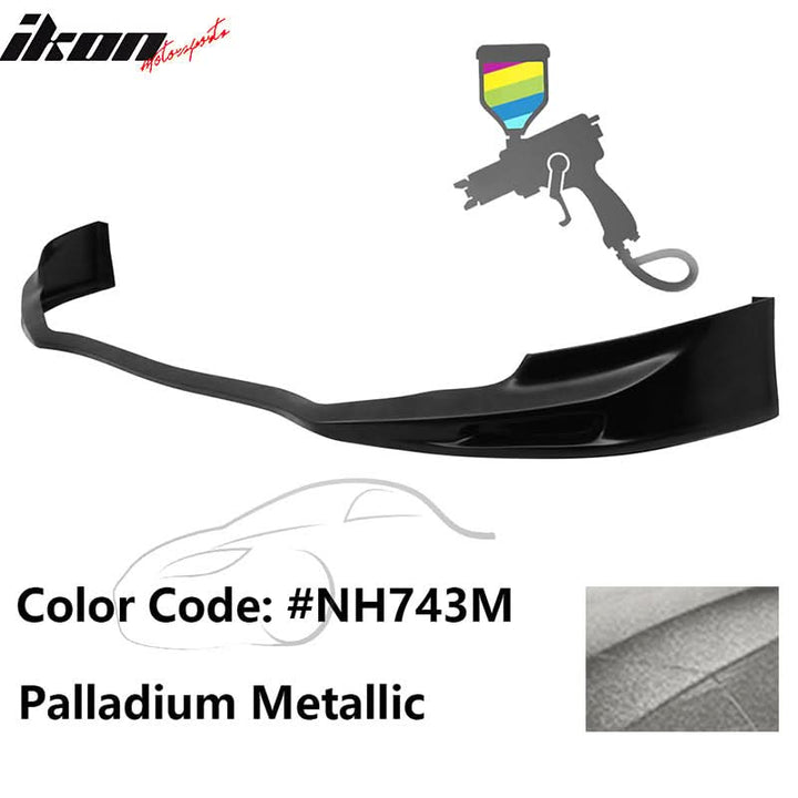 2011-2014 Acura TSX Painted Front Bumper Lip Spoiler PU