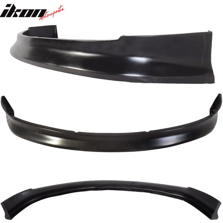 2004-2010 BMW E60 5 Series Sedan Unpainted Black Front Bumper Lip PU