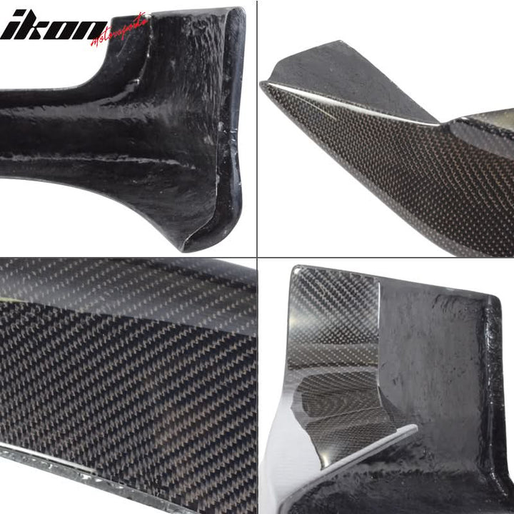 2006-2010 BMW E63 E64 M6 A Style Front Bumper Lip Carbon Fiber CF