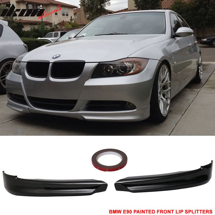 2006-2008 BMW E90 OE Style Front Bumper Splitter Lip Spoiler  PP