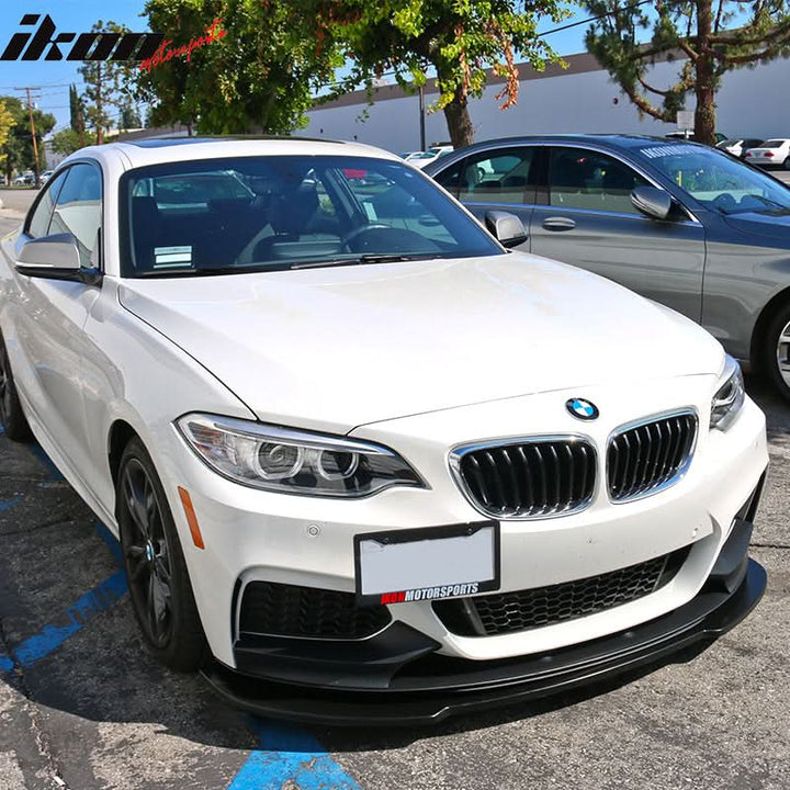 Universal V1 Style 65" x 16" Car Front Lip Spoiler Splitter PU