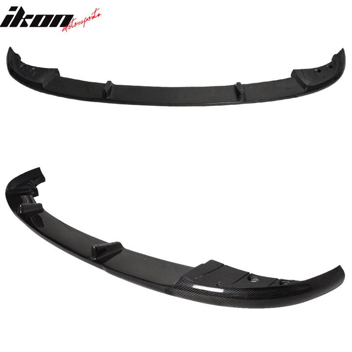 2011-2012 BMW F10 5 Series Matte Carbon Fiber Front Bumper Lip Spoiler