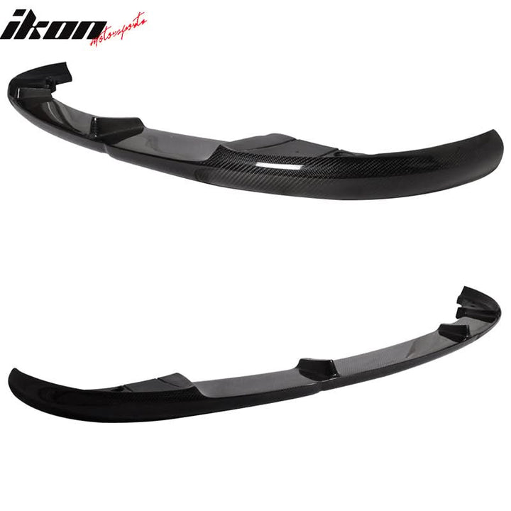 2011-2012 BMW F10 5 Series Matte Carbon Fiber Front Bumper Lip Spoiler