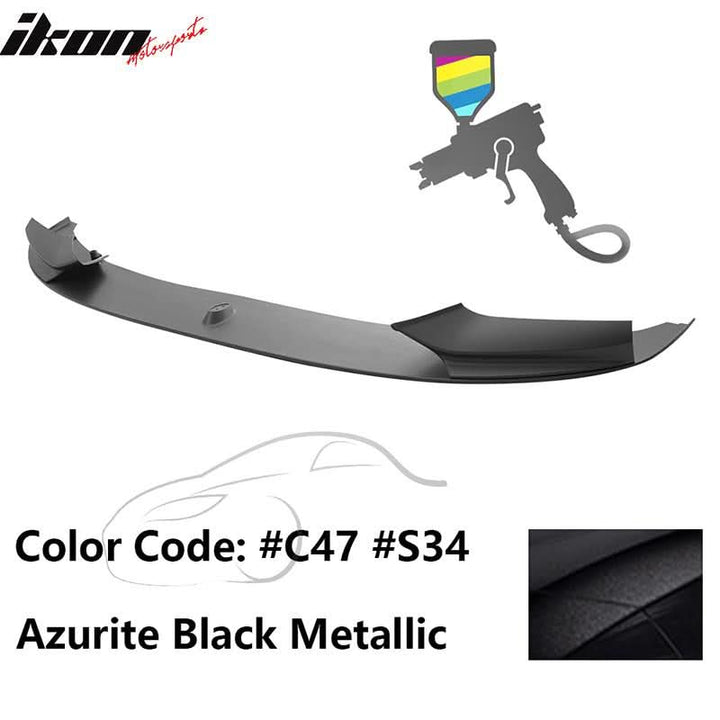 2011-2016 BMW F10 Performance Style Front Bumper Lip Spoiler PP