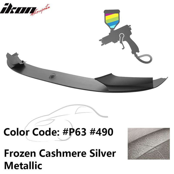 2011-2016 BMW F10 Performance Style Front Bumper Lip Spoiler PP