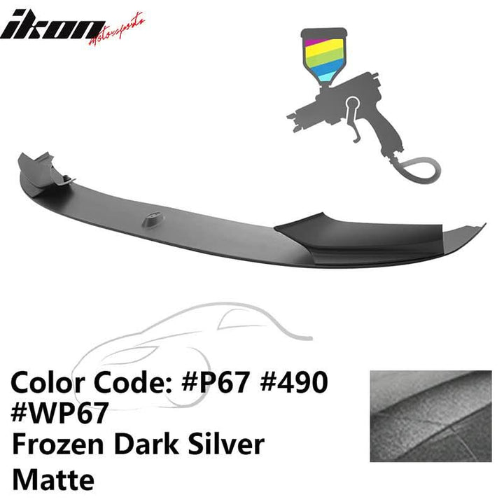 2011-2016 BMW F10 Performance Style Front Bumper Lip Spoiler PP