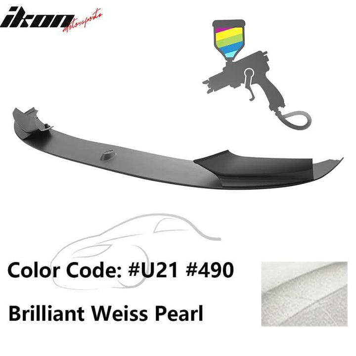 2011-2016 BMW F10 Performance Style Front Bumper Lip Spoiler PP