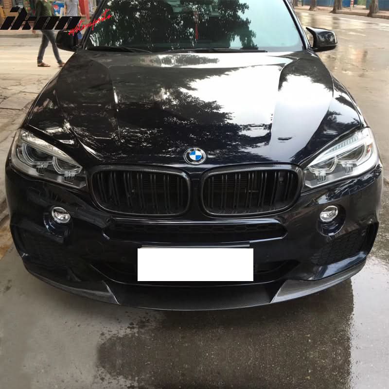2014-2018 BMW F15 X5 MT MP Style Front Bumper Lip  Carbon Fiber CF