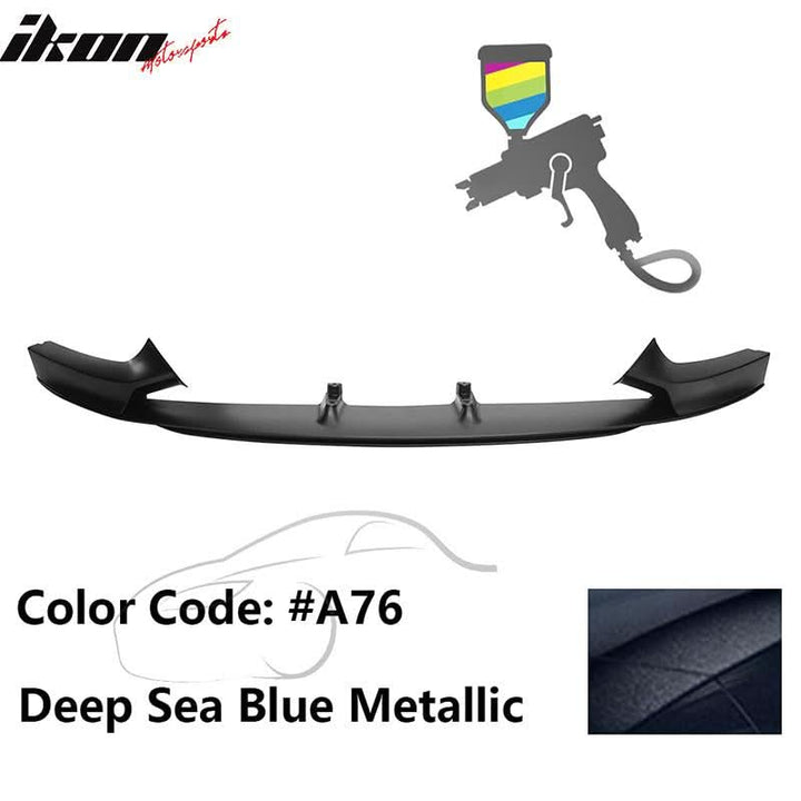 2014-2021 BMW F22 2 Series MTech Performance Style Front Bumper Lip PP