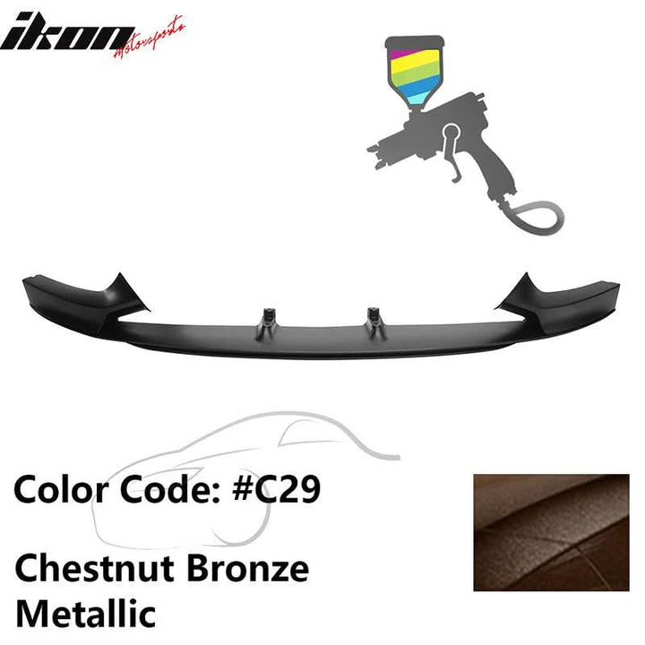2014-2021 BMW F22 2 Series MTech Performance Style Front Bumper Lip PP