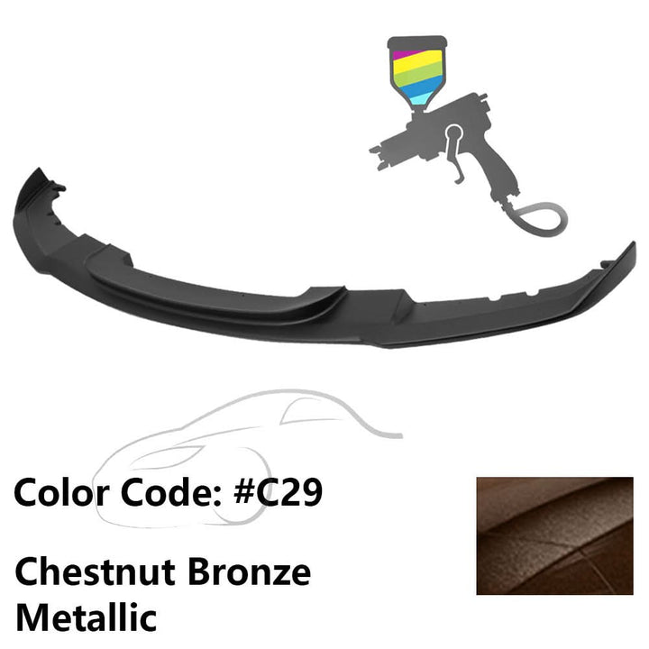 2012-2018 BMW F30 3 Series M Sport Front Bumper Lip Chin Spoiler