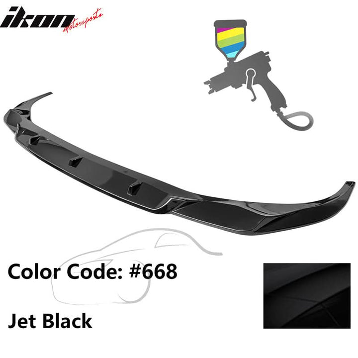 2020-2022 BMW 7 G12 IKON Style Painted Front Bumper Lip Spoiler PP