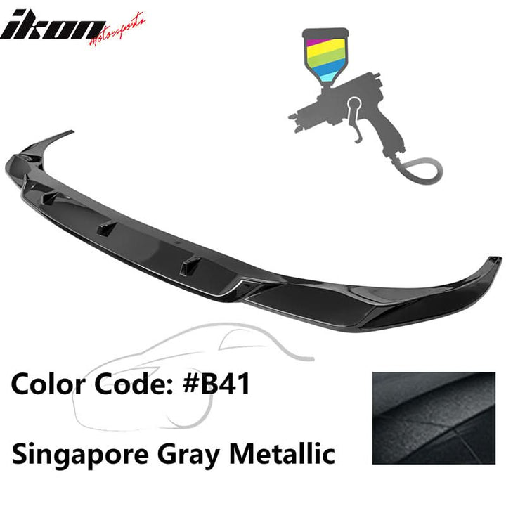 2020-2022 BMW 7 G12 IKON Style Painted Front Bumper Lip Spoiler PP