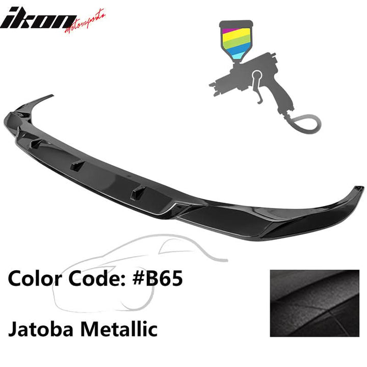 2020-2022 BMW 7 G12 IKON Style Painted Front Bumper Lip Spoiler PP