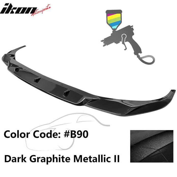 2020-2022 BMW 7 G12 IKON Style Painted Front Bumper Lip Spoiler PP
