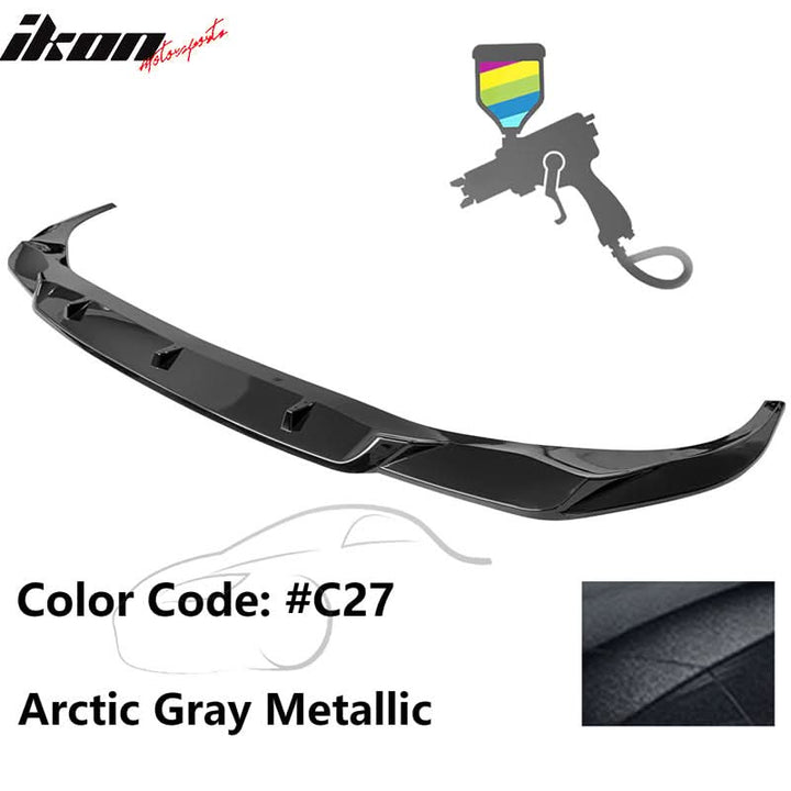 2020-2022 BMW 7 G12 IKON Style Painted Front Bumper Lip Spoiler PP