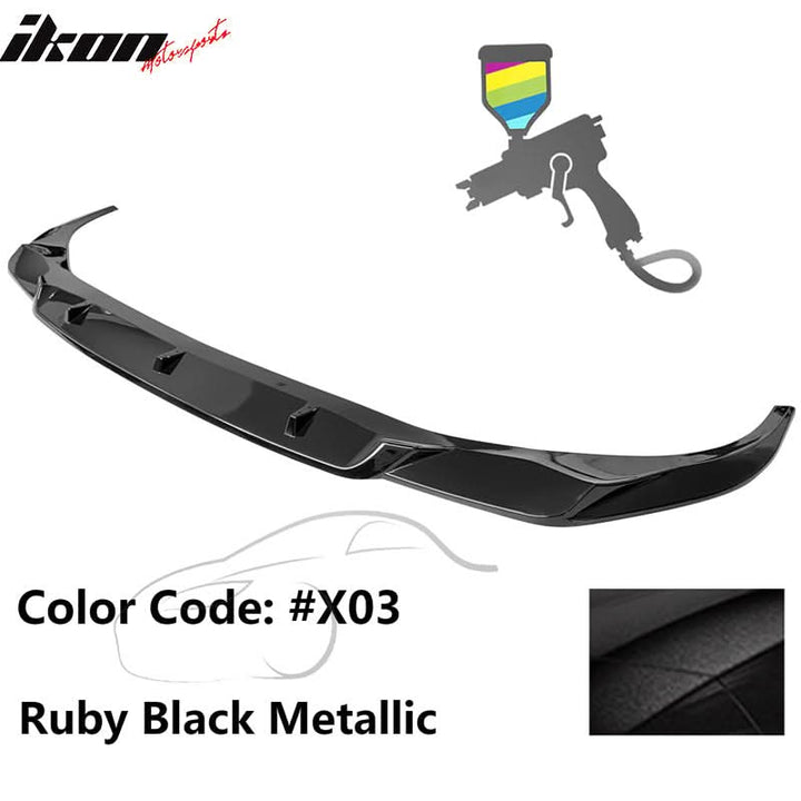 2020-2022 BMW 7 G12 IKON Style Painted Front Bumper Lip Spoiler PP