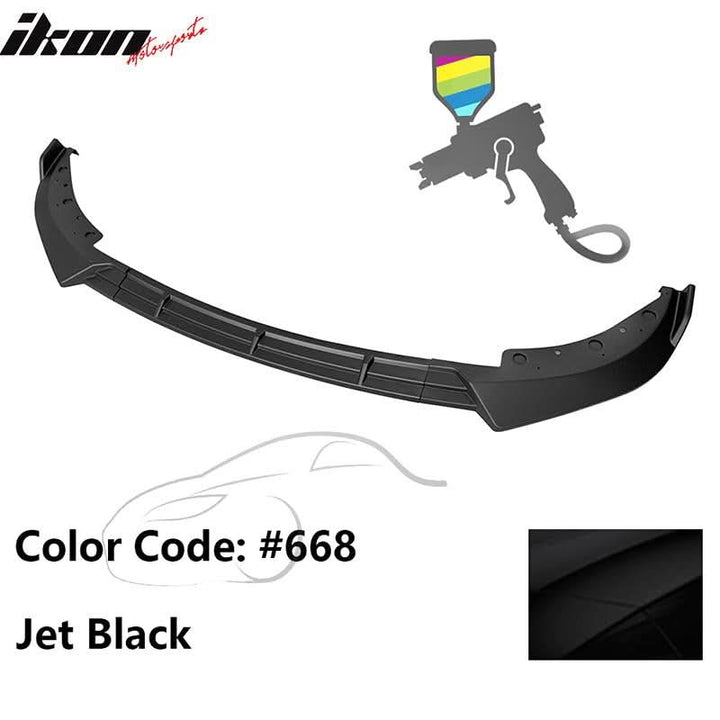 2019-2022 BMW G20 Sport Line 3PCS IKON Style Front Bumper Lip PP