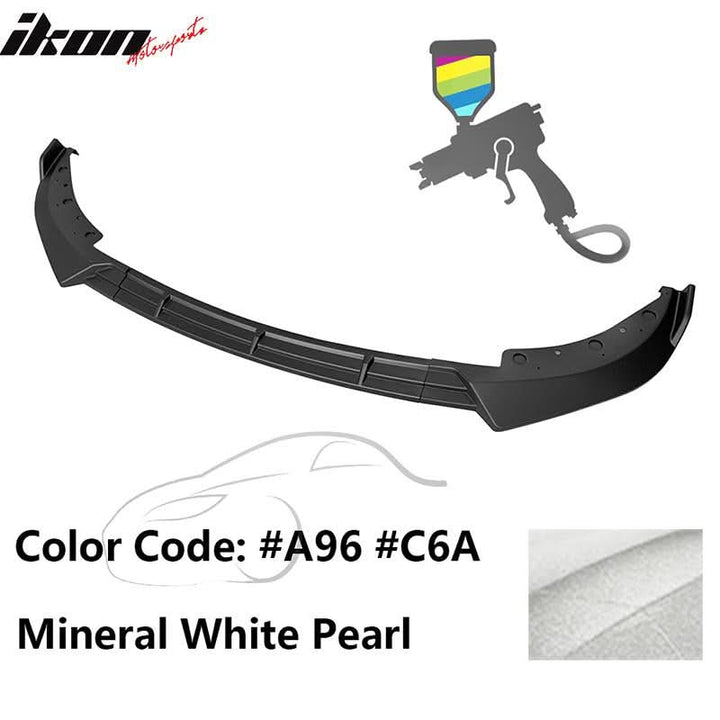 2019-2022 BMW G20 Sport Line 3PCS IKON Style Front Bumper Lip PP