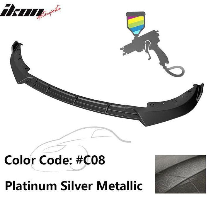 2019-2022 BMW G20 Sport Line 3PCS IKON Style Front Bumper Lip PP