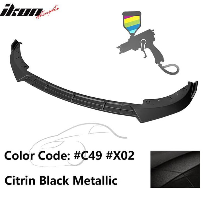 2019-2022 BMW G20 Sport Line 3PCS IKON Style Front Bumper Lip PP