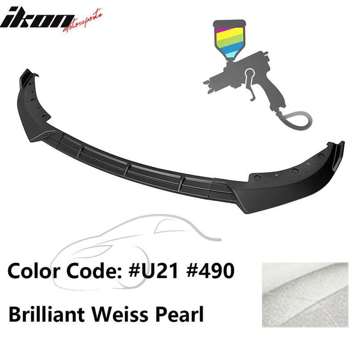 2019-2022 BMW G20 Sport Line 3PCS IKON Style Front Bumper Lip PP