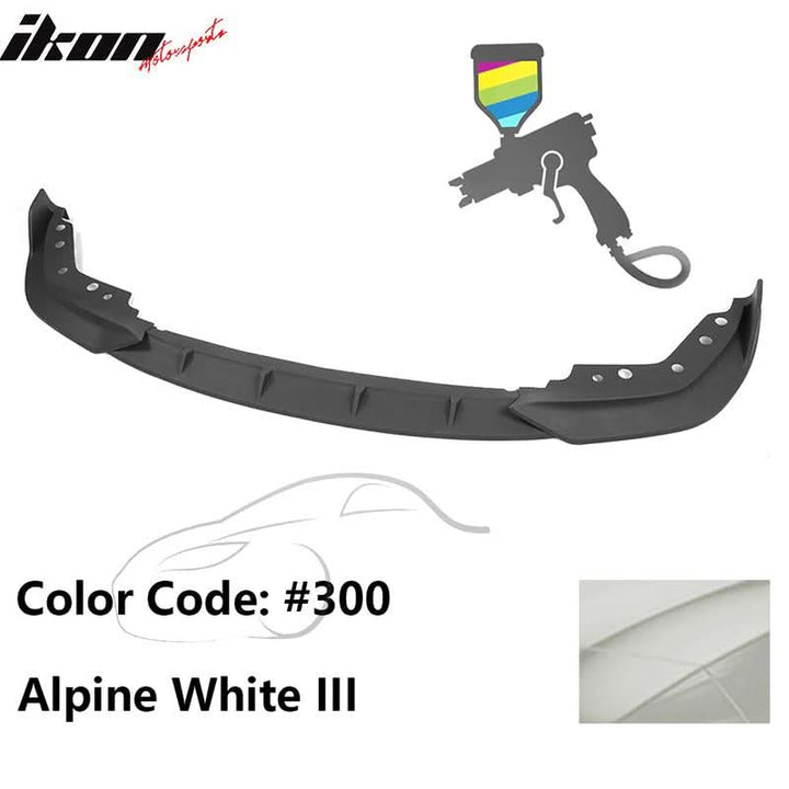 2019-2022 BMW G20 330i M Sport M340i 3PC Front Bumper Lip PP
