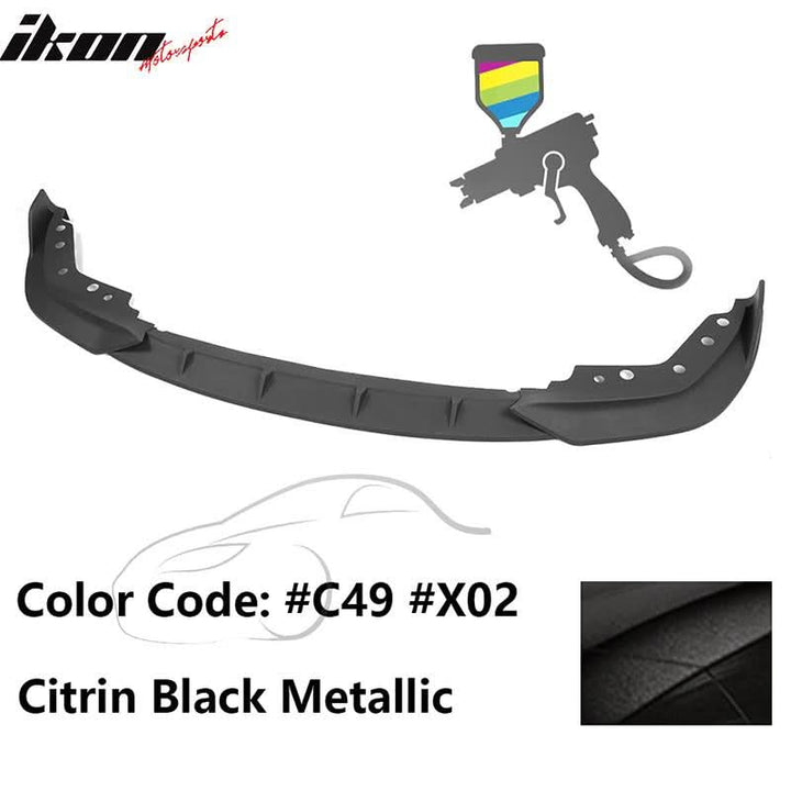 2019-2022 BMW G20 330i M Sport M340i 3PC Front Bumper Lip PP