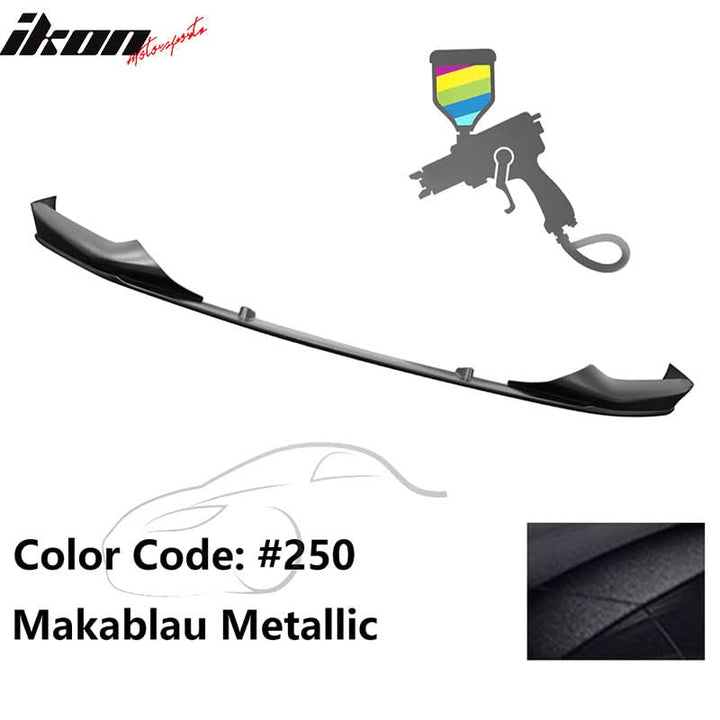 2017-2020 BMW 5 Series G30 M Sport Painted Front Bumper Lip Spoiler PP