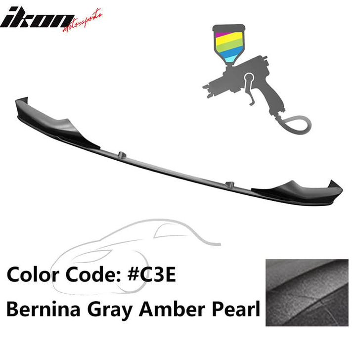 2017-2020 BMW 5 Series G30 M Sport Painted Front Bumper Lip Spoiler PP