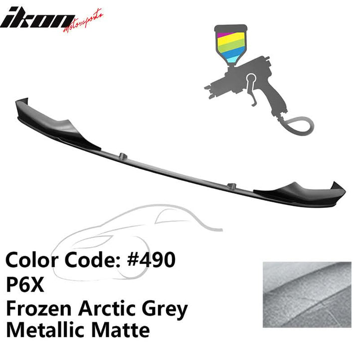 2017-2020 BMW 5 Series G30 M Sport Painted Front Bumper Lip Spoiler PP