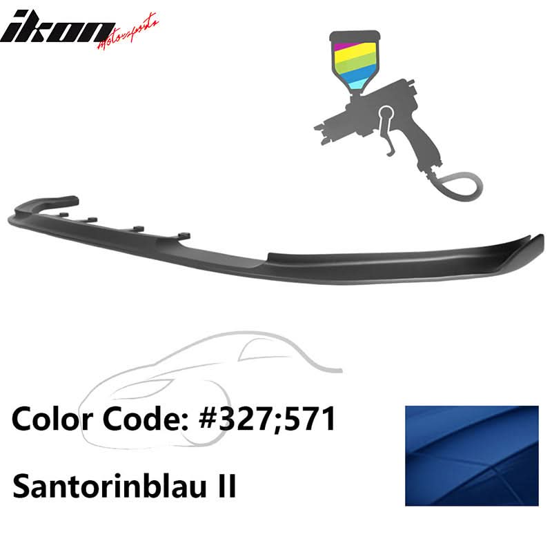 2017-2020 BMW G30 5 Series M Sport HM Painted Front Bumper Lip ABS