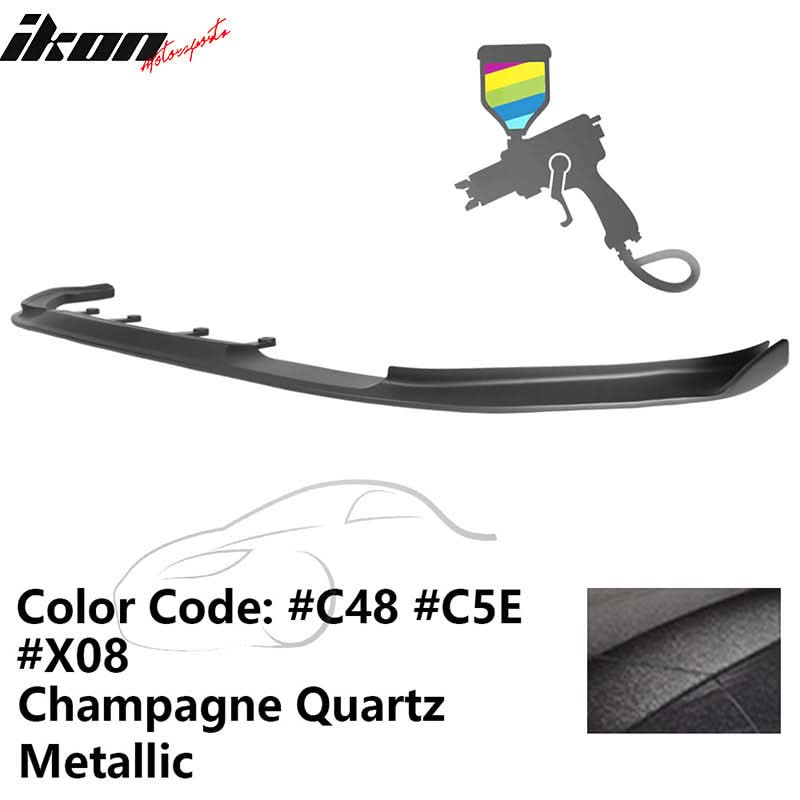 2017-2020 BMW G30 5 Series M Sport HM Painted Front Bumper Lip ABS