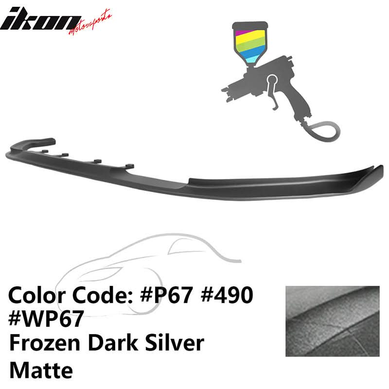 2017-2020 BMW G30 5 Series M Sport HM Painted Front Bumper Lip ABS