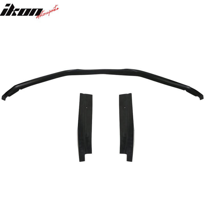 2016-2018 Chevy Camaro SS IKON V5 Style Unpainted Front Bumper Lip 3PC