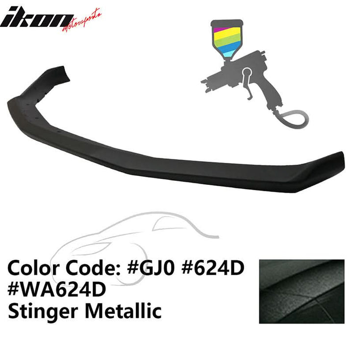 2016-2024 Chevy Camaro SS V8 OE Style Painted Front Bumper Lip