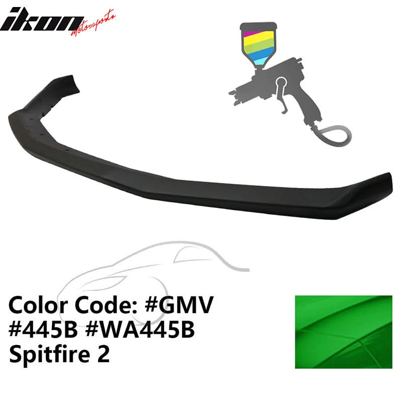 2016-2024 Chevy Camaro SS V8 OE Style Painted Front Bumper Lip