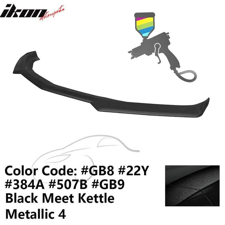 2016-2024 Chevy Camaro Front Lip Spoiler 1LE Style 3PCS ABS