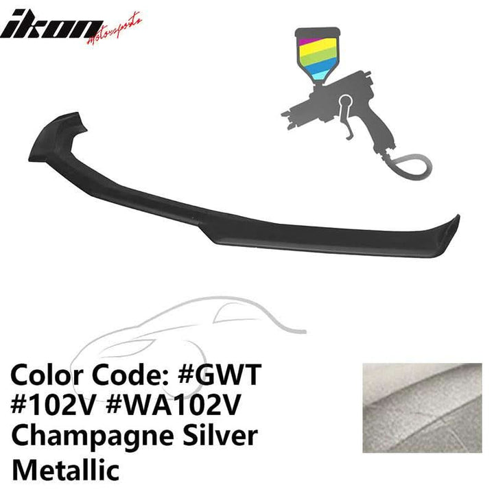 2016-2024 Chevy Camaro Front Lip Spoiler 1LE Style 3PCS ABS