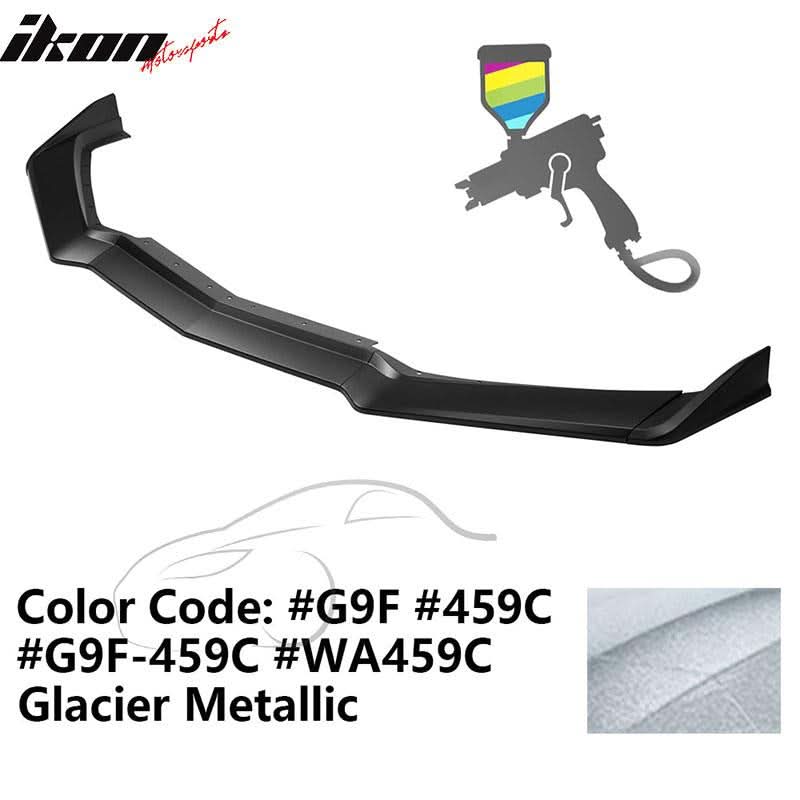2020-2025 Chevy Corvette C8 IKON Style Front Bumper Lip 5PCS ABS