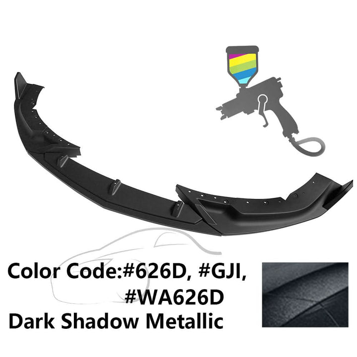 2020-2023 Cadillac CT4 IKON Style Painted Front Bumper Lip PP 3PCS
