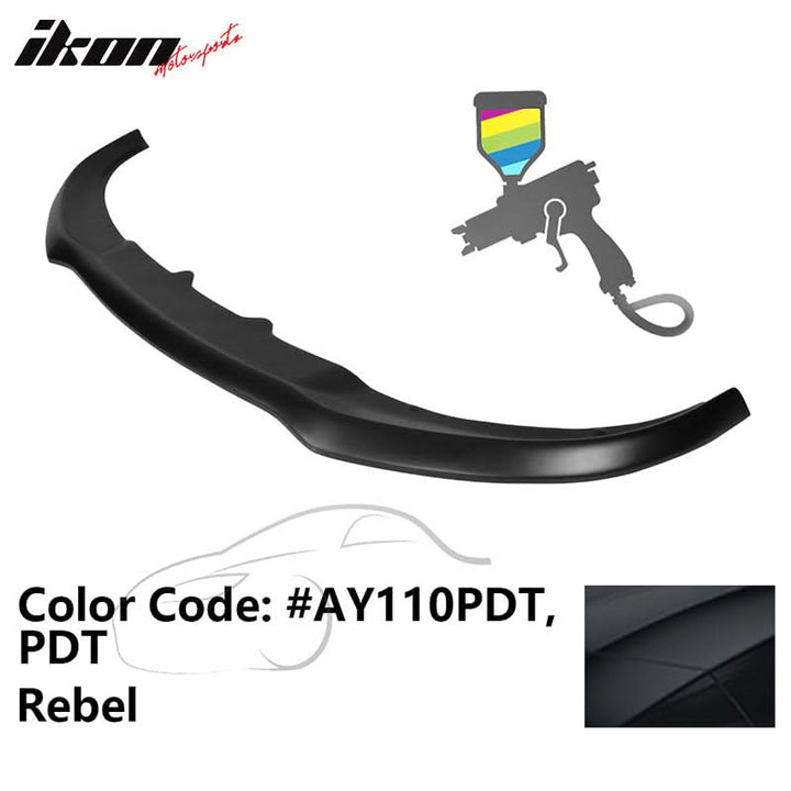 2015-2023 Dodge Charger Base Painted Front Bumper Lip Chin PP