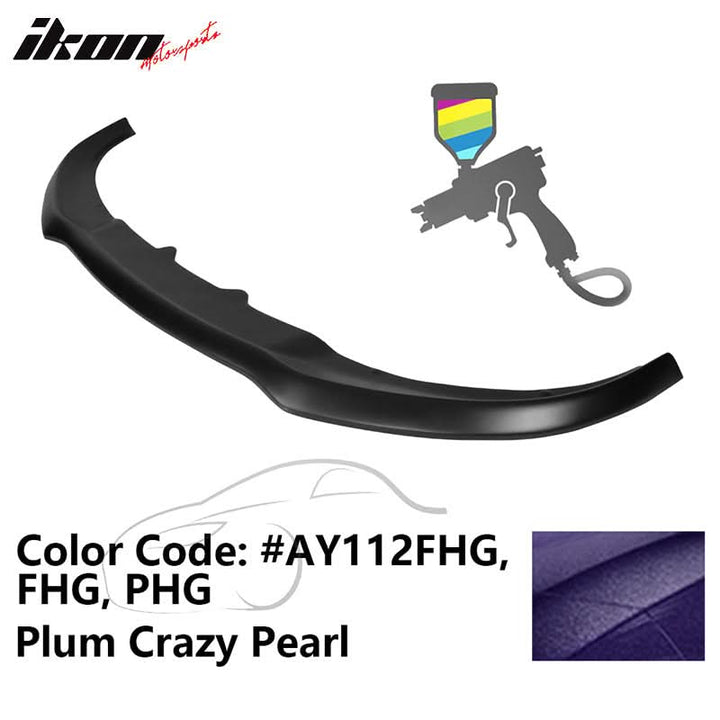 2015-2023 Dodge Charger Base Painted Front Bumper Lip Chin PP